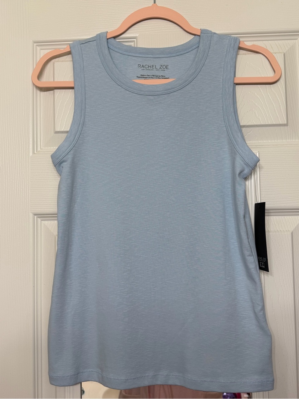 Rachel Zoe Light Blue Sleeveless Tank Top NWT